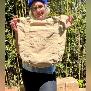 1990’s vintage Cherokee cotton canvas shoulder bag